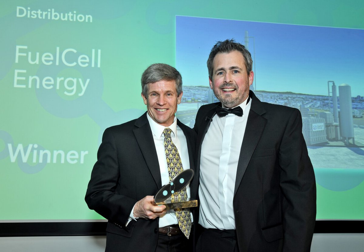 FuelCell Energy on Twitter "We were honored to receive two awards for