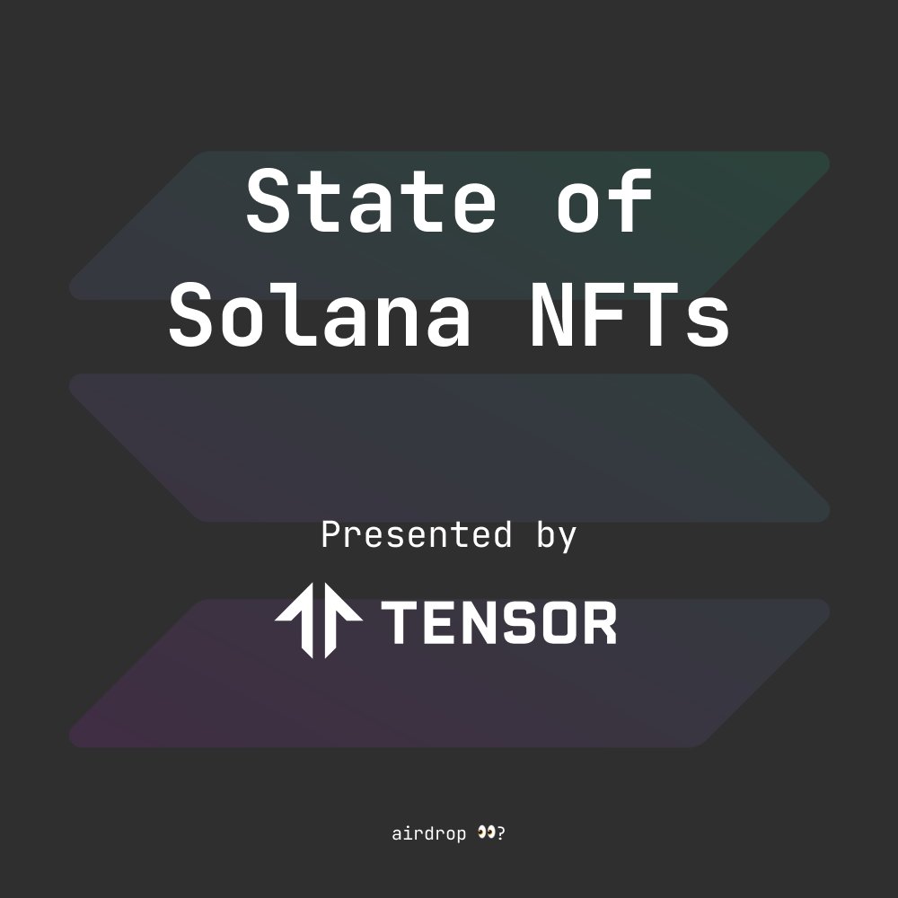 1/ Today, we look back on the past 6 months of Solana NFTs. Specifically we  answer: ✓ How much wash trading was there? 💦 ✓ Which marketplace,  collection & wallets had the