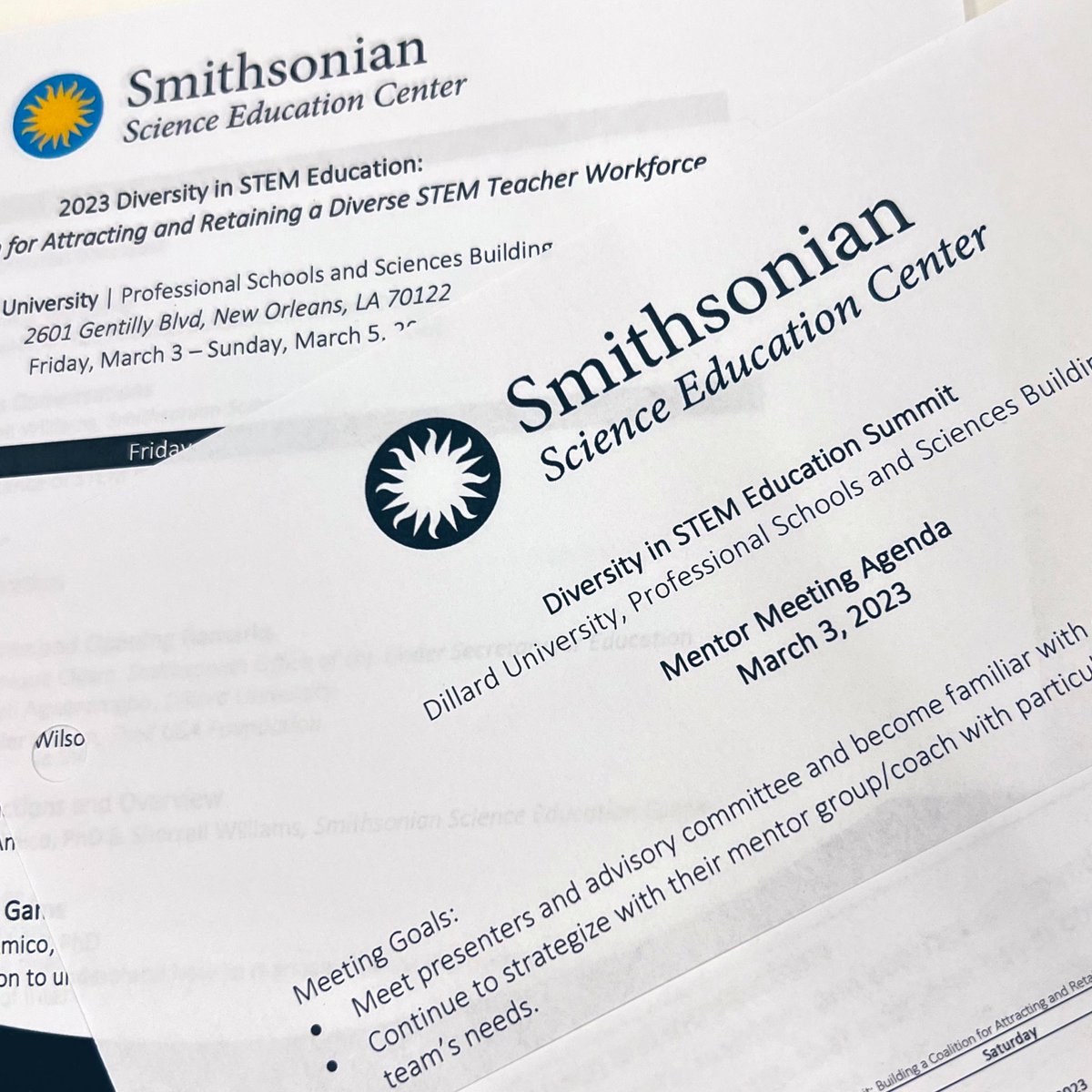 jess__doherty's tweet photo. Here we go! 

@SmithsonianScie 

#DiversityEdu23 #SummitSSEC #STEMTeacherLeaders #K12Education #STEMteachers #HRinED #STEM https://t.co/jW64mVSpQE