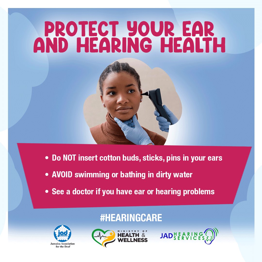 wersocreative's tweet photo. 👂🏾Ear and hearing 🧏🏾 for all! Today, March 3, is celebrated as #WorldHearingDay.
SO CREATIVE is happy to have partnered with the @themohwgovjm on this ad campaign. Check out our graphic designs in today's @JamaicaObserver and @JamaicaGleaner.
#wersocreative #SoCreativeAgency https://t.co/jSos0U158n