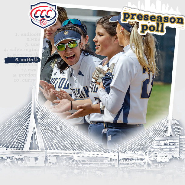 NEWS ➡️ @SuffolkSoftball Selected Sixth in #CCCSOFT Preseason Coaches’ Poll 📰➡️ bit.ly/3SUwTOH #RamNation #d3sball