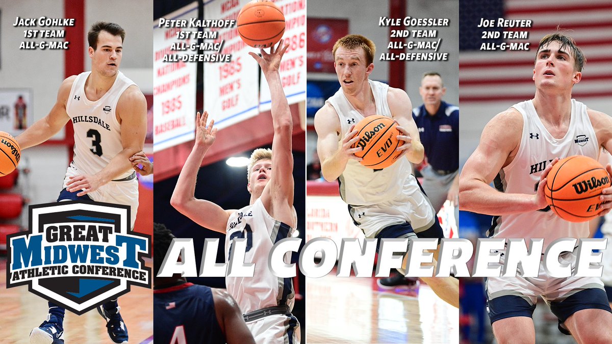 Hillsdale College Chargers (@hcchargers) on Twitter photo The Chargers men's basketball team was well-represented on the <a href="/GreatMidwestAC/">Great Midwest</a> All-Conference teams announced today, with a league-best four players earning first or second team honors! Congrats to all! #ChargeOn hillsdalechargers.com/sports/mbkb/20… The Chargers men's basketball team was well-represented on the <a href="/GreatMidwestAC/">Great Midwest</a> All-Conference teams announced today, with a league-best four players earning first or second team honors! Congrats to all! #ChargeOn hillsdalechargers.com/sports/mbkb/20…