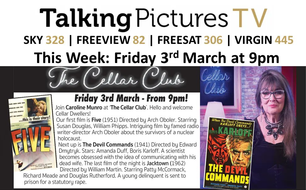 Talking Pictures TV on Twitter "RT michaelparle2 Friday Night Horror