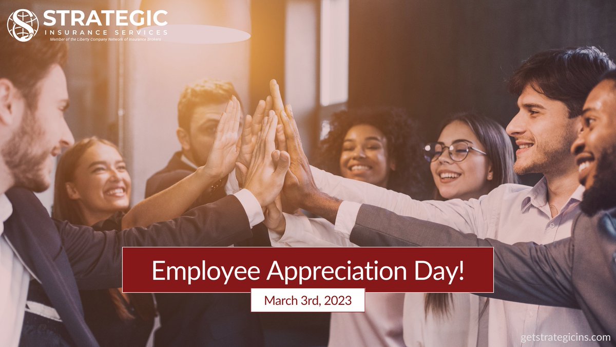 TampabayIns's tweet image. Happy Employee Appreciation Day!

We couldn’t be prouder of the family that we have created here at Strategic Insurance and we can’t wait to see what the future brings.

#StrategicInsurance #LibertyPartner #EmployeeAppreciationDay