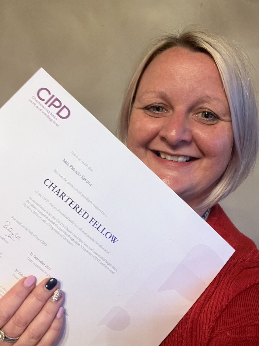 I did it! After passing my second interview assessing my CIPD professional credentials, this arrived in the post.  So chuffed.  #CIPD #HRProfessional