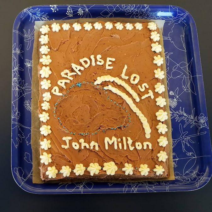 Coming April 3, the Library is hosting an Edible Books Festival! Bring your book-inspired baked goods for a chance to win prizes from area eateries. Or, just come to admire the elegant recreations and groan at the terrible puns! library.georgetown.edu/news/enter-edi…