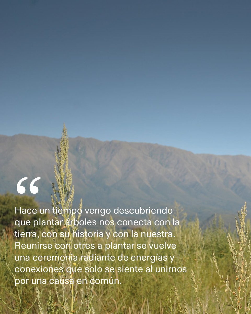 unarbol_ong's tweet photo. Testimonio de Juli!
Gracias  @costumbresar, @sgsolucionesinmobiliarias, @cushmanarg, @associationkumache, @bukeala, @bikinisguadalupecid por donar árboles para la plantación. 
Gracias @tica.sustentable, @trivu_sustentable, @brooklynfitboxing_ar. https://t.co/UrM13u7O0V