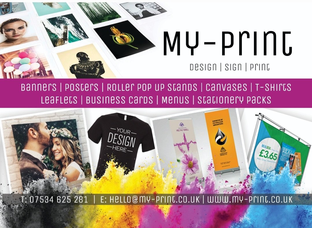 MyPrint_UK's tweet photo. #LargeFormatPrint
#canvases
#posters
#RollerBanners
#Popups
#Tshirt 
In house #Designers 
#customise
#businessCards
#Flyers
#Brochures 
It Makes Sense To Get The Best
#MyPrint Makes Sense https://t.co/Bu6tua3p4l