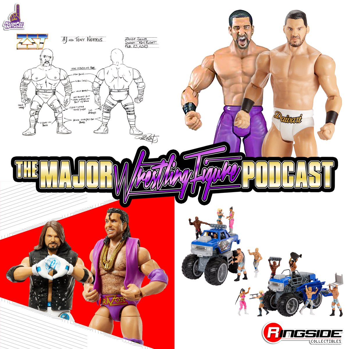 MajorWFPod's tweet image. DOWNLOAD THE LATEST EPISODE OF @MajorWFPod! @MajorPodNetwork

@Myers_Wrestling, @MarkSterlingEsq, &amp;amp; @TheMattCardona discuss @TheZombieSailor #HeelsandFaces AJ, fav Shawn &amp;amp; @AriyaDaivari, Ultimate Edition Wave 16, new @Mattel images, &amp;amp; more!

RT TO ENTER TO WIN @RingsideC PRIZE!