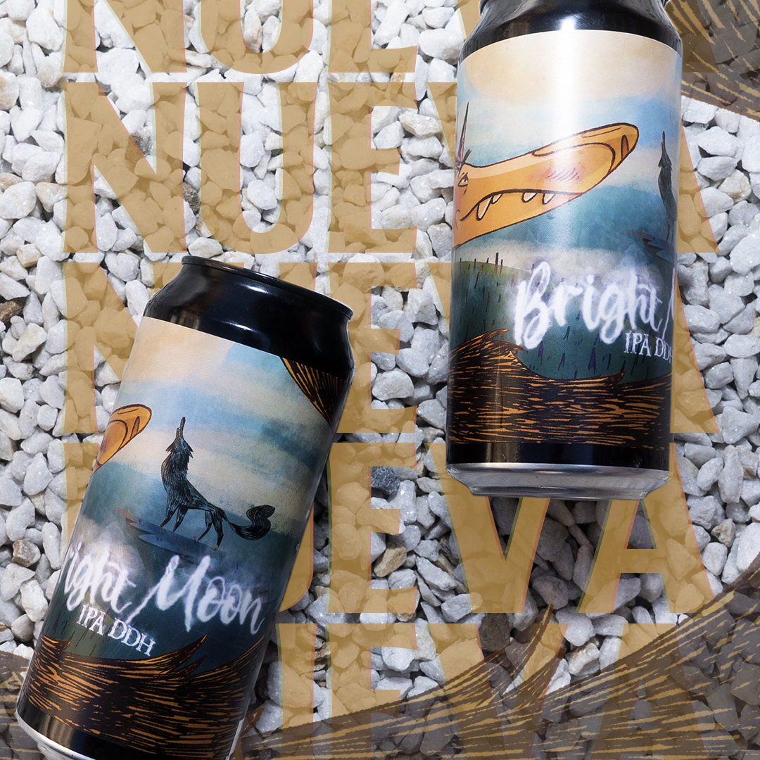¡NUEVA REFERENCIA - BRIGHT MOON IPA DDH! 😎 ¿Qué mejor forma de empezar el fin de semana? 🍺¡Ya está disponible en tus #craftbeerbars favorito! #nuevareferencia #cerveza #nuevacerveza #craftbeer #beer #cervezas69 #albacete #beertime #findesemana #craftbeerstyle #craftbeerpics