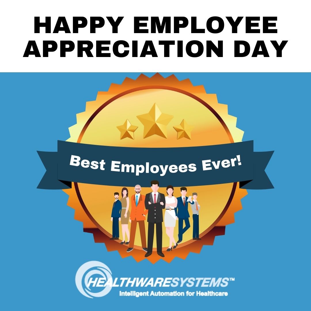 HealthWareSys's tweet photo. THANK YOU to all of our hard-working and dedicated employees! We're celebrating 25 years in business this year - thanks to you!
#HealthWareSystems #EmployeeAppreciation #EmployeeAppreciationDay https://t.co/Ja8CJSzuKW