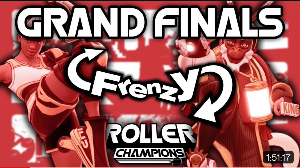 Want to rewatch one of the most epic <a href="/RollerChampions/">Roller Champions</a> Grand Finals ever? NEW video is up now:

youtu.be/x_8_oJLQto0