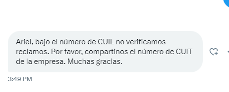 abadiariel's tweet photo. @Supervielle_ARG NO LO PUEDO CREEEEEEEEERRRRRR!!!!!
NO PUEDEN SER MENOS EFECTIVOS PORQUE NO LES DA EL TIEMPOOOOOO!!!!!
HAY ALGUIEN EN ESE BANCO QUE RESPONDA !??????????
ALGUIEN QUE ME AYUDEEEEE!!!!! https://t.co/SvwtsTXd6B
