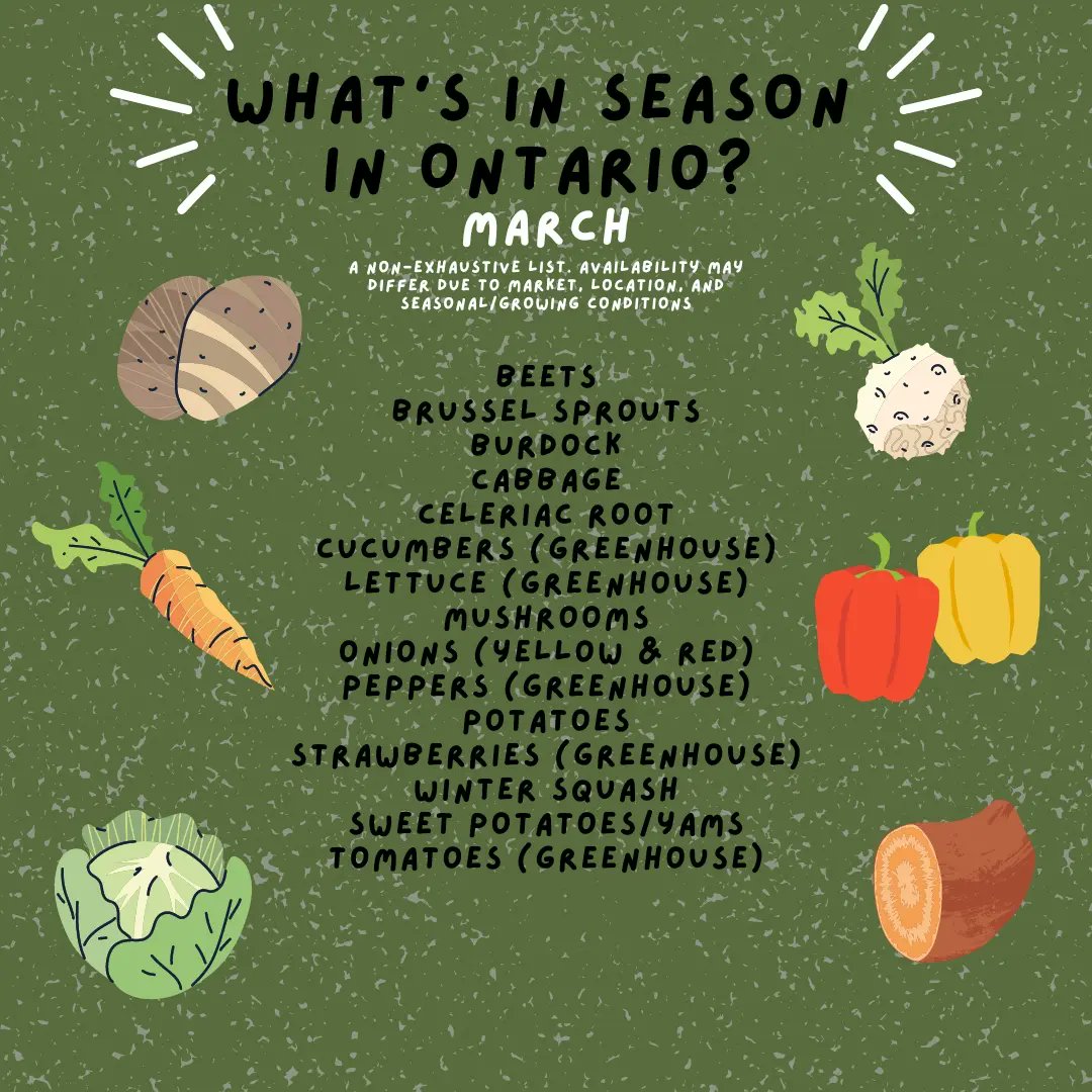 pfenningsfarm's tweet image. Even though we rely on import products in the winter, there’s still plenty of local food available! These yummy veggies were either grown indoors, or kept in storage.

#FindLocalFriday - check it out!

#EatSeasonally #LoveLocal #WhatsInSeason #LoveOntFood #OntarioGrown