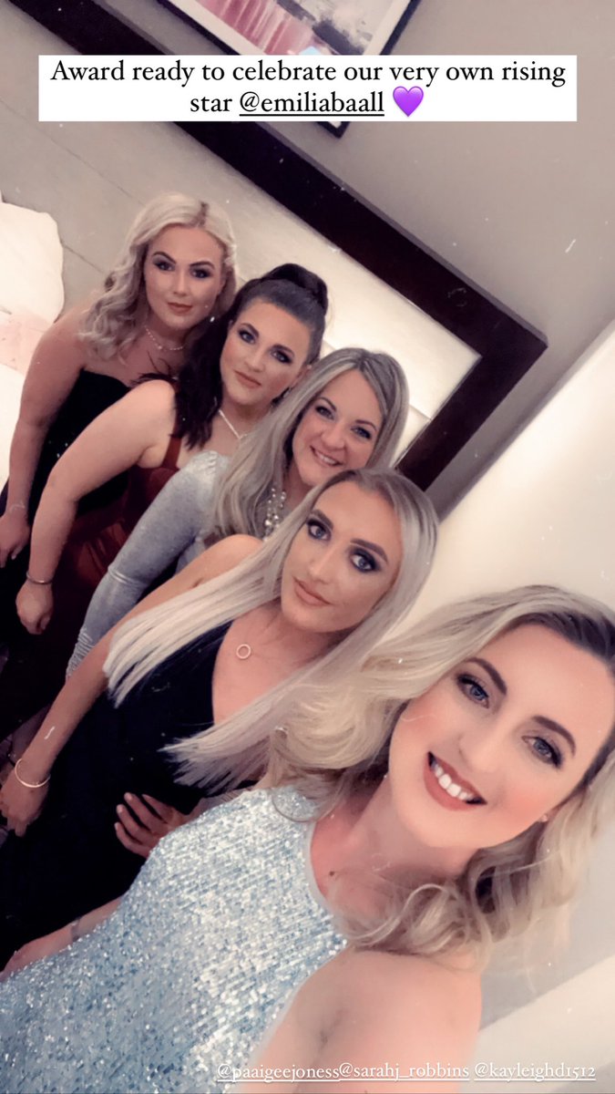 RacheyMundy's tweet photo. Ready to celebrate our very own Rising Star in the @CIPDSWWales awards tonight #yourtimetoshine #cipdawards @FieldbayLtd #thefieldbayway 💜✨🥂@millybaall https://t.co/JgpxAiKoz5