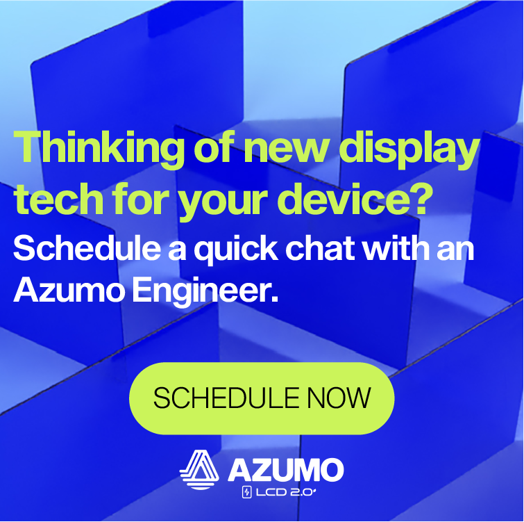 azumotech's tweet image. Thinking about new #displaytech? Not sure if #rLCD 2.0 is right for your device? We have answers to all your questions! Schedule a quick chat w/ an #Azumo #engineer. 
Start the journey of endless possibilities w/ LCD 2.0!
hubs.li/Q01F6n7_0

#Innovation #TechNews #Technology