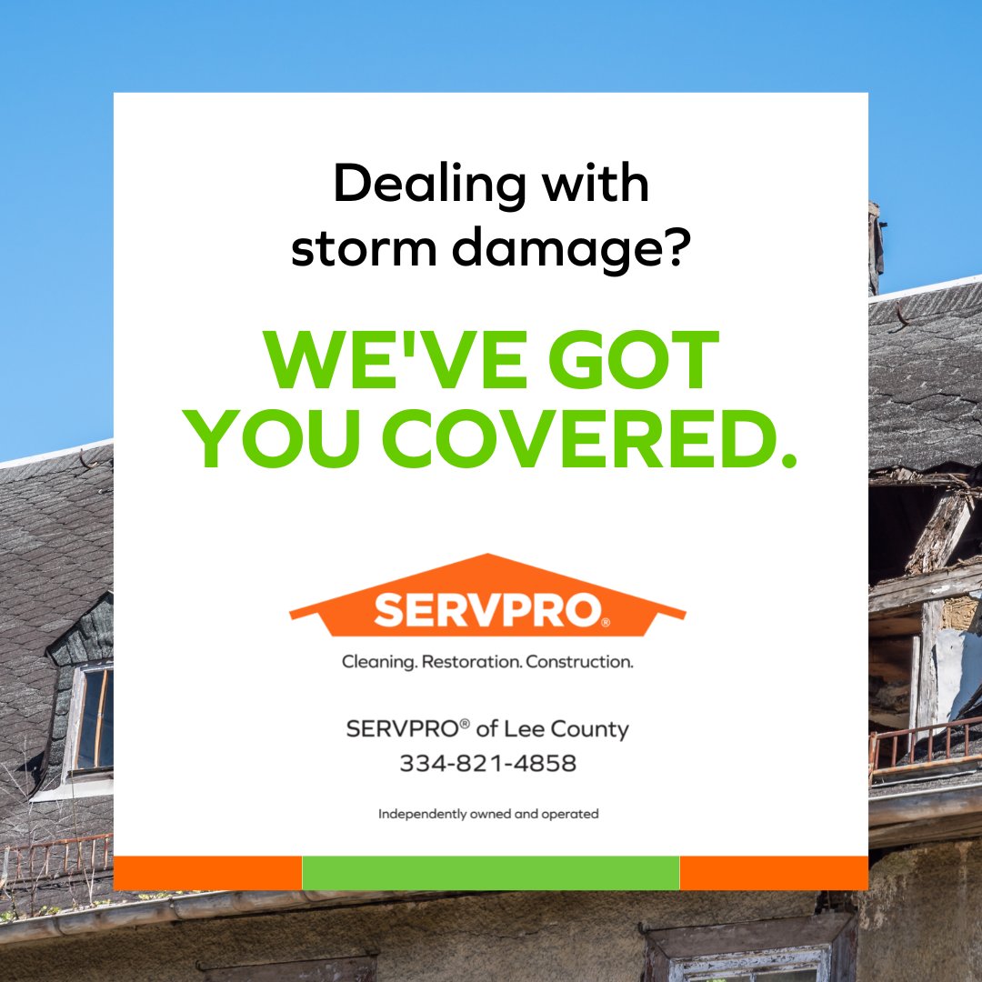 Dealing with storm damage? We've got you covered. 🙌

We understand how stressful it can be to deal with storm damage, which is why we work quickly and efficiently to get your property back to its pre-storm condition.