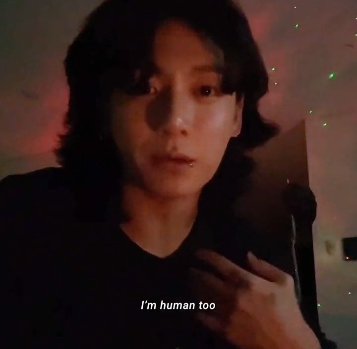 EdaAhaan's tweet photo. "I'm a human too, and ARMYs are also human, ofcourse you'd be able to understand." — Jeon Jungkook on Weverse Live 

That's right he is a human too, we gotta respect him and his privacy.
We love you jungkook 🥺💜

JK LIVE
RESPECT JUNGKOOK 
WE LOVE YOU JUNGKOOK https://t.co/7P9ir5Hcn3