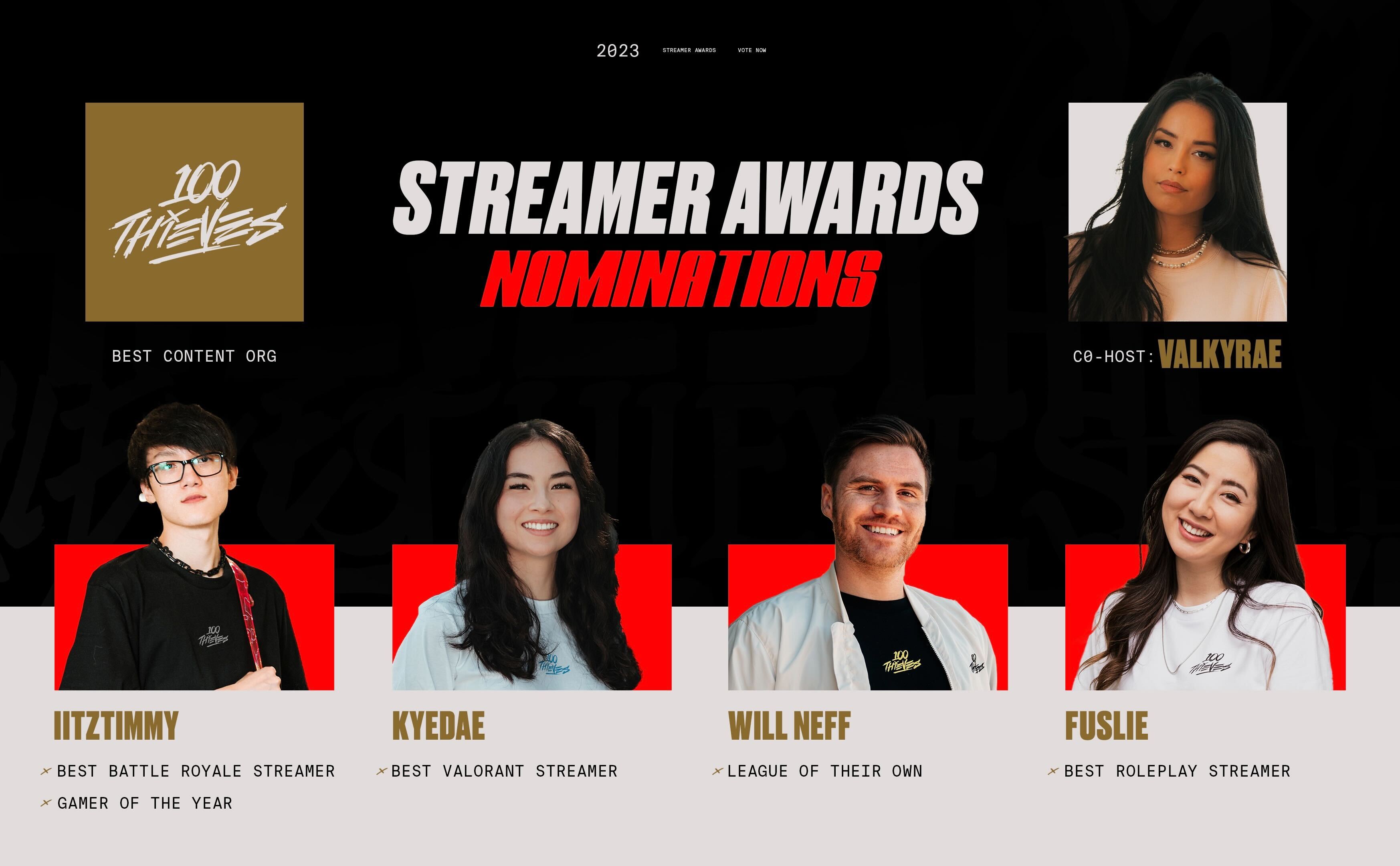 streamer awards :), valkyrae streamer awards