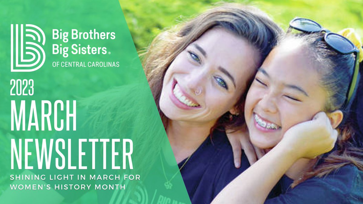From special events to Match of the month, there's so much happening in March at Big Brothers Big Sisters! Click here to read more ---&gt; conta.cc/3KU98UQ #Biggertogether