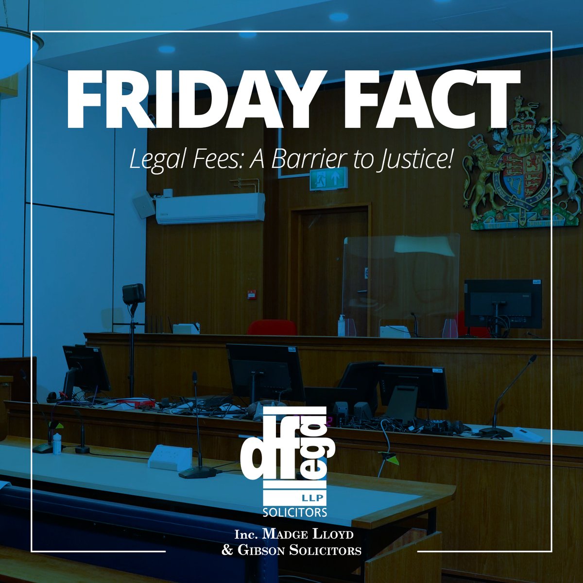 The high cost of legal fees in the UK can be a barrier to justice. At DF Legal, we are committed to helping our clients achieve the best possible outcome, while keeping costs reasonable and transparent. #FridayFact

buff.ly/2A10Upj 🖥
0800 161 5788 📞
info@dflegal.com 📧