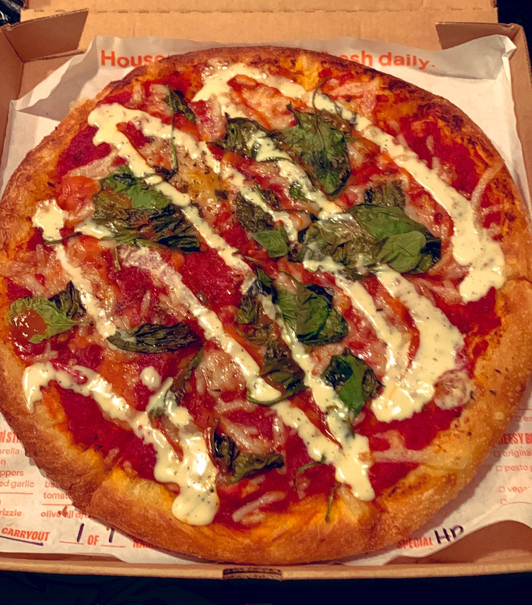 Paul Onufrey on Twitter "A pizza from BlazePizza with spicy red sauce