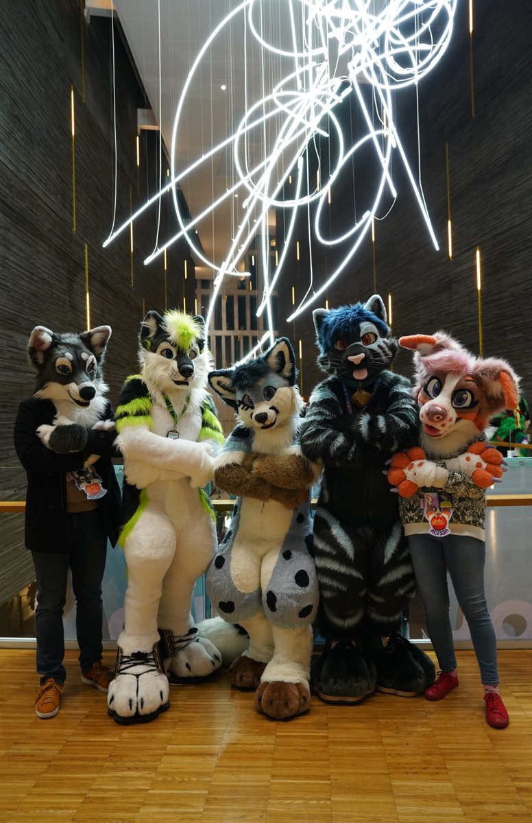 FuzzyCodec's tweet image. The @nukecreations gang is about to drop the sickest album ever! @ImagesAlbum 🤟Happy #FursuitFriday #furry #NFC2023 #nordicfuzzcon
📸: @FurJorden