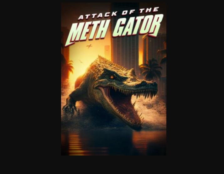 First we had Cocaine Bear ... next up ... Meth Gator. It is an entirely new genre of movies 🔥