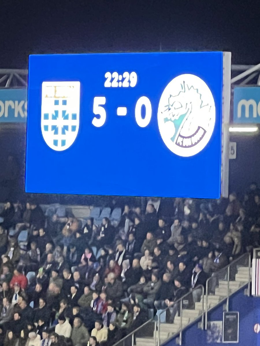 Het is niet bij te houden hier in het <a href="/mac3parkstadion/">mac3parkstadion</a> Na 20 minuten 5-0. Mooie voetbalavond 👍🏼