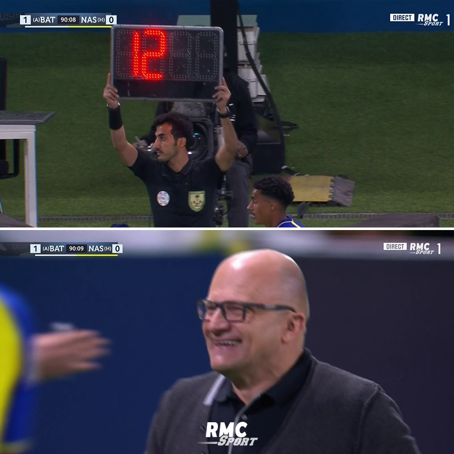 ابوحنين on Twitter "RT RMCsport 🇸🇦 Cristiano Ronaldo qui perd avec Al Nassr... l'arbitre de