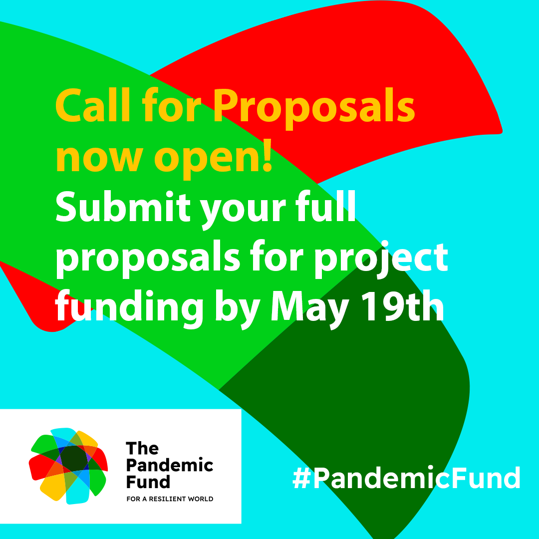 The #PandemicFund approved $300 million for its first round of funding to help eligible countries prepare for future pandemics! #PandemicPreparedness Call for Proposals now open! #InvestInHealth Learn more: wrld.bg/Iyq150N8z8m @WorldBank @WHO @g20org @ChatibBasri