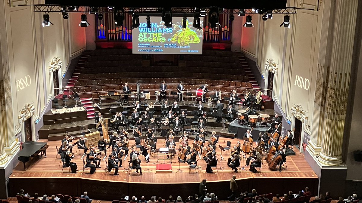 Another last-minute treat…booked just over 2 hours ago! 

#UsherHall #RSNO #PicturesAtAnExhibition #JessGillam #Glazunov Concerto for Alto Saxophone & Strings #Gershwin An American in Paris 😍