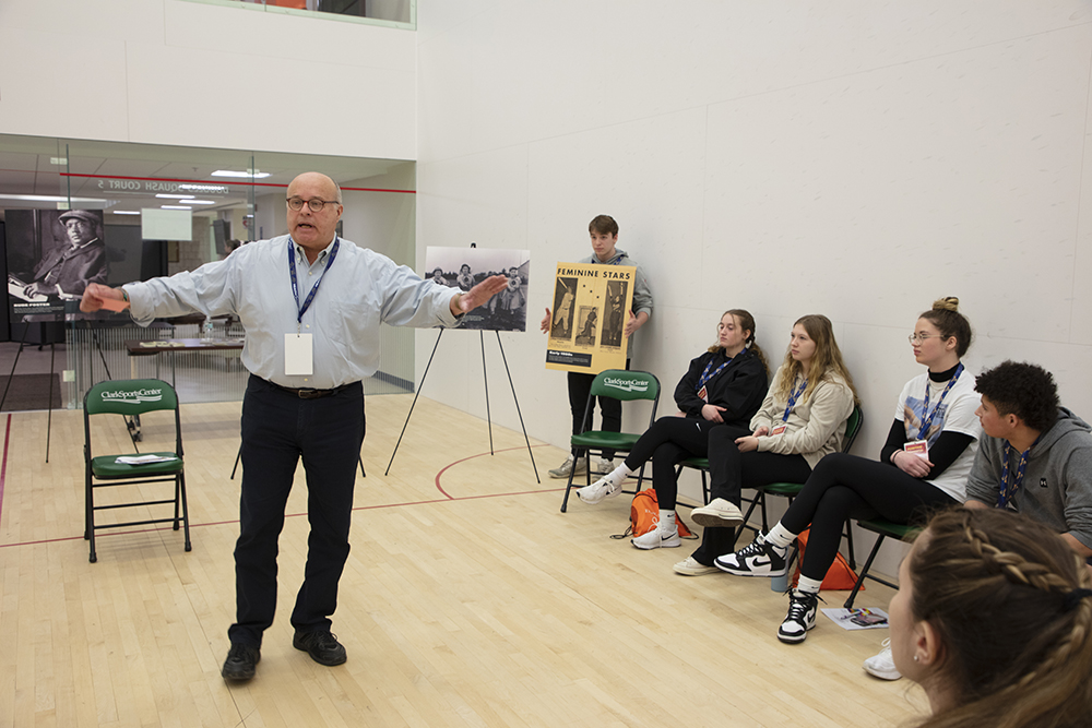 The Hall of Fame and the Clark Sports Center teamed up to host Cooperstown Central School's Annual Student-Athlete Leadership Conference on Friday. Students from 47 area schools participated.
