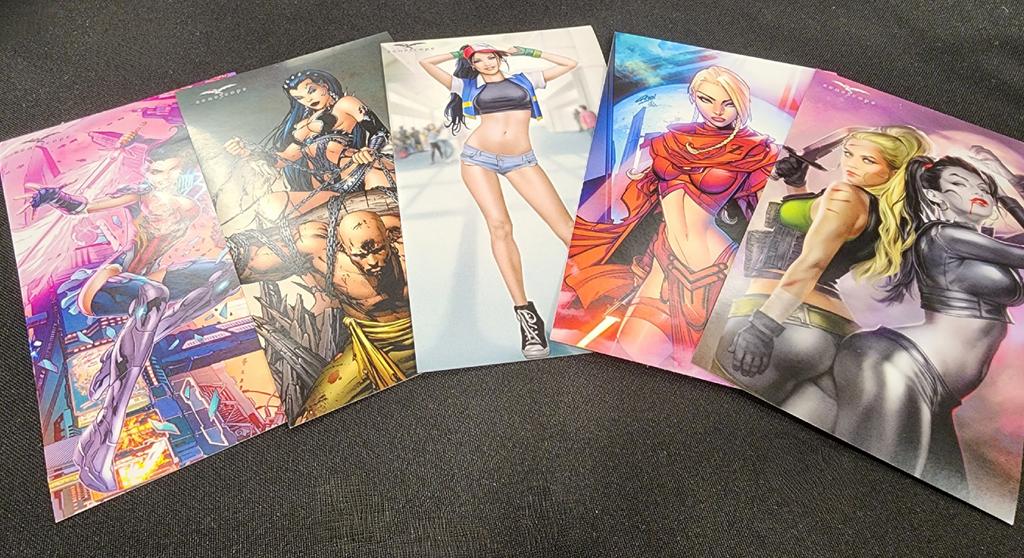Zenescope's tweet image. Come get your free stickers at #ECCC2023 Booth #20902

#Zenescope