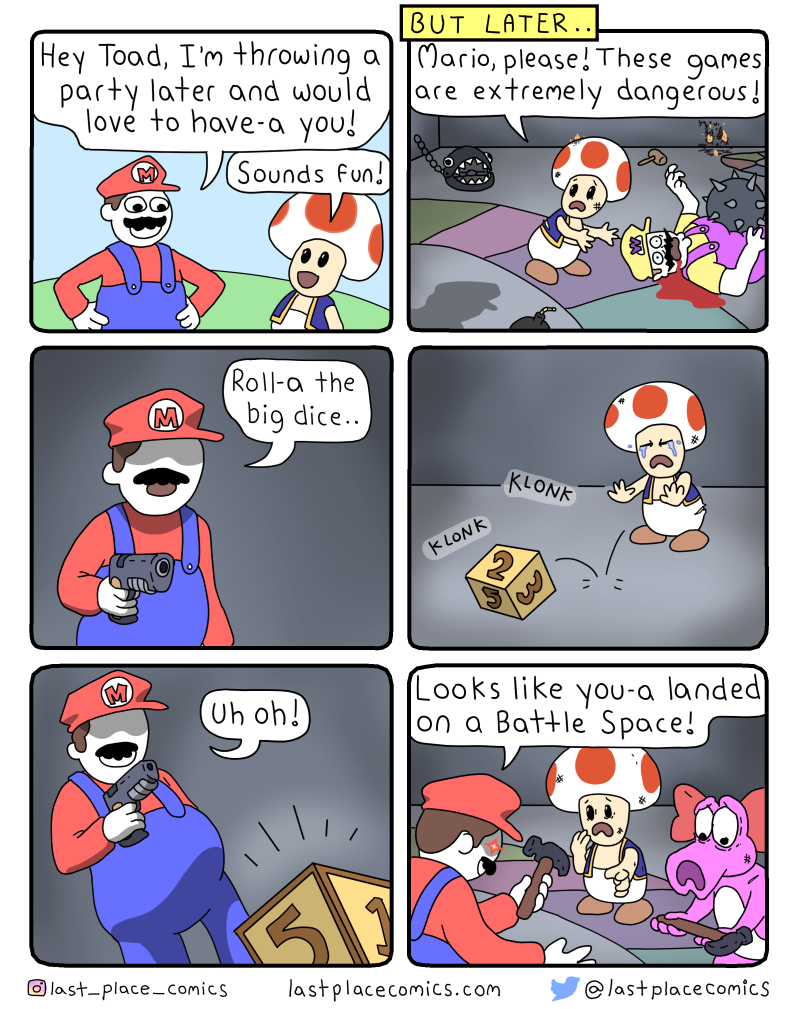 🎲New comic: Mario's Party🎲 