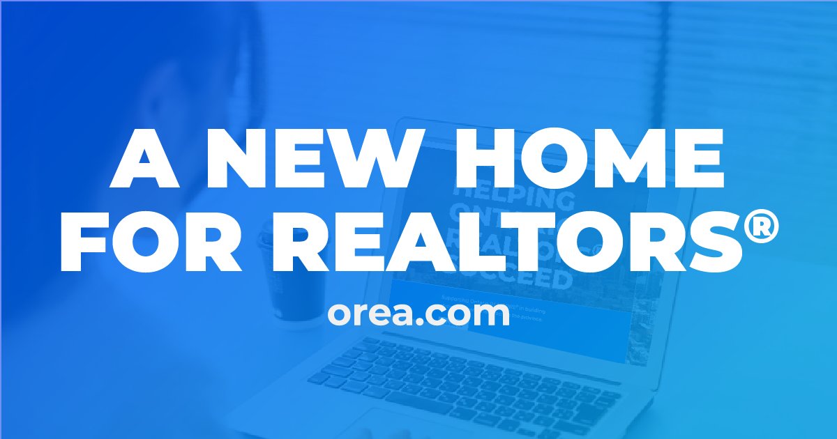 🗣️ A new home for REALTORS® is HERE and it was made just for REALTORS® like you. 

Check out our new orea.com today and enjoy the exciting new features it has to offer!
