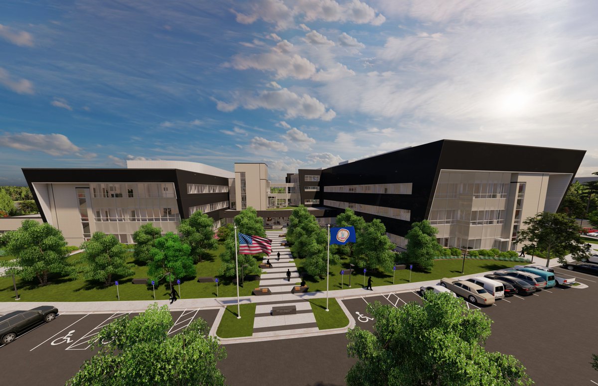 VDHgov's tweet image. Groundbreaking news! A new Central Laboratory is being constructed in Hanover County by @SkanskaUSA. It will house the central and statewide operations of the VDH Office of the Chief Medical Examiner &amp;amp; offices of the @VAForensicSci. The building completion date is late 2025.
