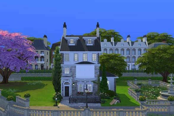 I just shared the 67 Mayfair Lane Lot on #TheSims4 Gallery!