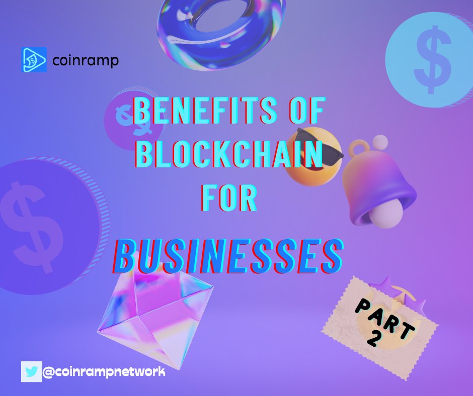 CoinRampNetwork's tweet photo. Pt 2

Security is one of the main advantages of blockchain technology for organizations. Because blockchain technology is safe, unchangeable, and transparent, every transaction can be tracked and confirmed. https://t.co/9tSvI3FsiE