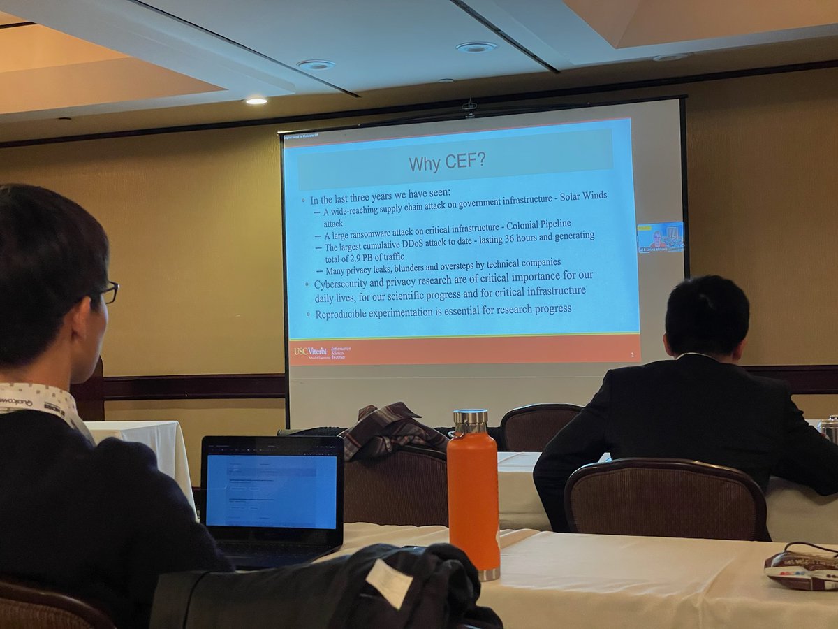 Jelena Mirkovic giving the #LASER2023 keynote talk: Cybersecurity Experimentation of the Future. What is wrong with experimentation now and how can we improve?