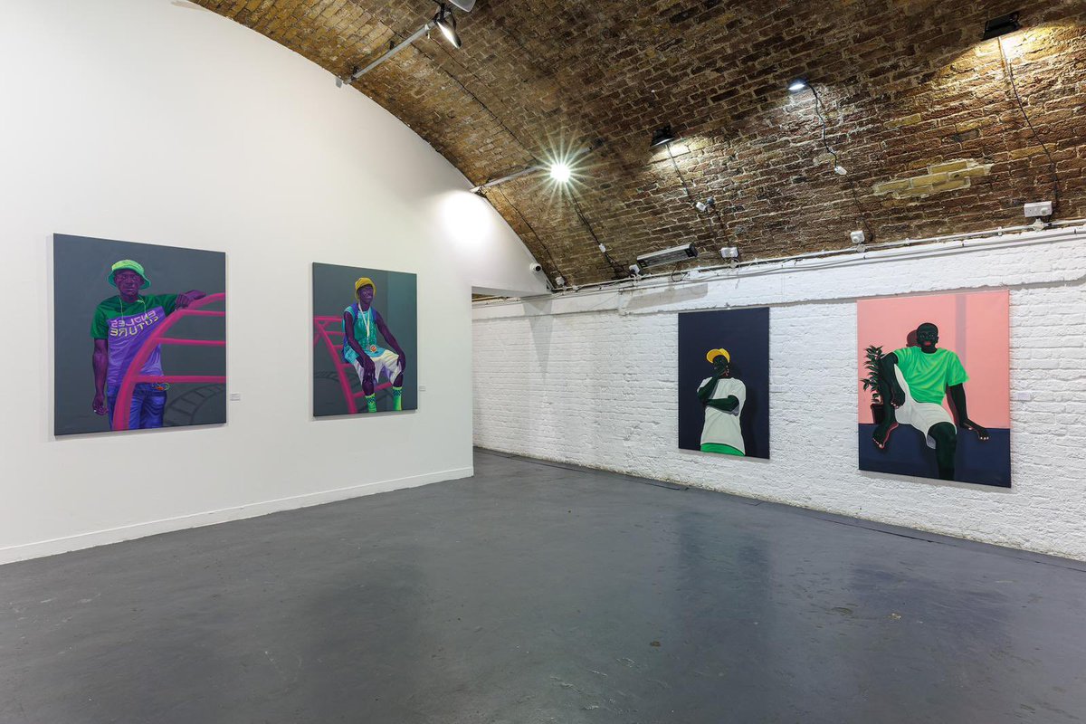 HoxtonArches's tweet photo. The playground Exhibition by @houseofafricanart is open to the public this weekend to Monday 10am to 7pm. Tuesday 7th of MARCH 10am to 2pm.#africanartexhibition #hoxtonarchesgallery https://t.co/hN1j8jaBzs