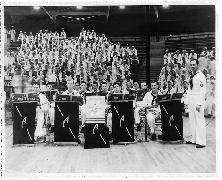 On #NationalAnthemDay we honor the USS Arizona Naval Band, a group of 21 band members who trained, fought, and died together. Unfortunately, the band never got a chance to play the national anthem that morning, as they were among the men who lost their lives aboard the battleship