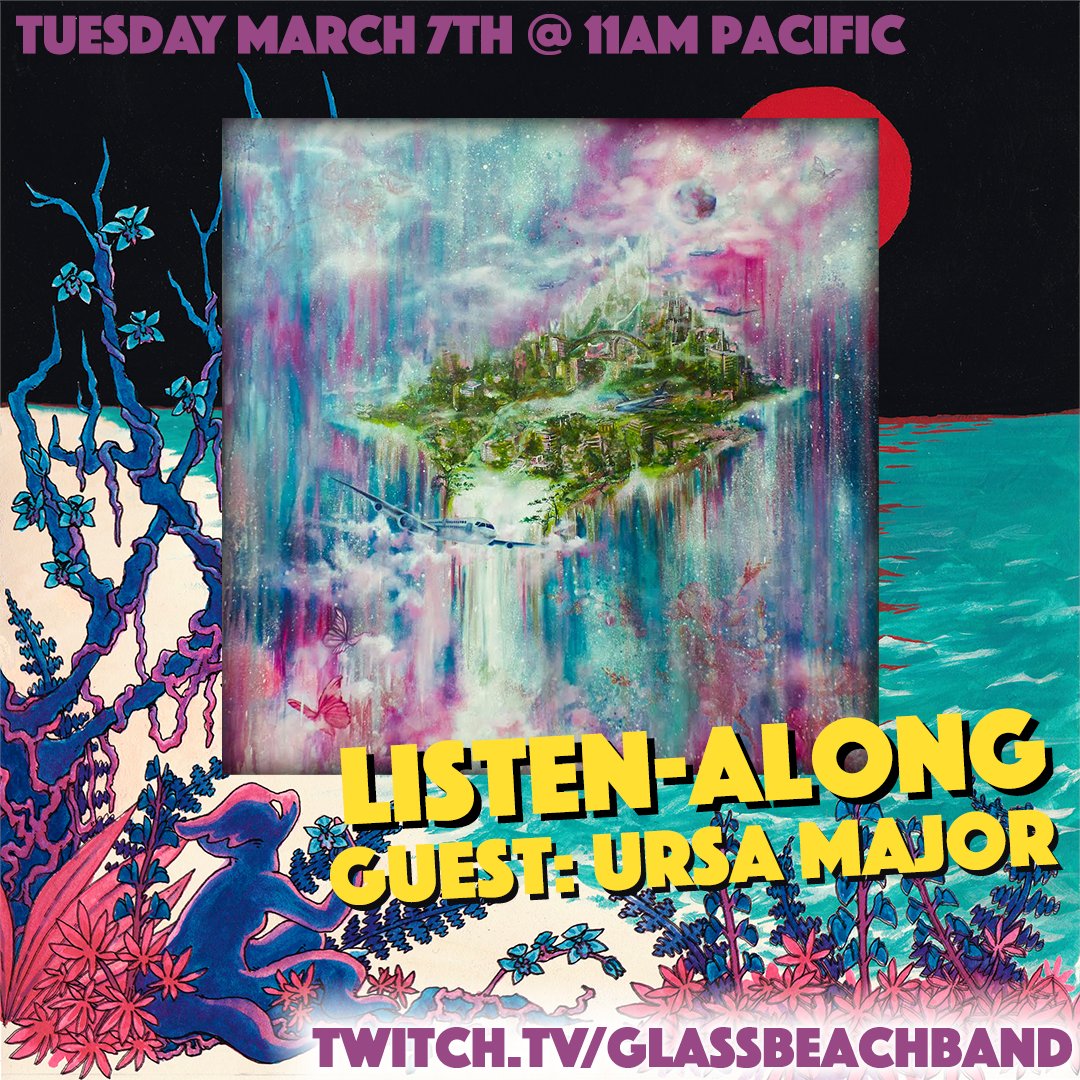 Got another Listen-Along coming up Tuesday March 7th at 11am Pacific with <a href="/UrsaMajorBitch/">illy / Ursa Major</a> the music project for <a href="/illymation/">illy 🍉</a>!
We'll be listening to the entirety of her new EP "Neverland" and chatting about how it was made basically doing an album commentary! Come hang out with us!