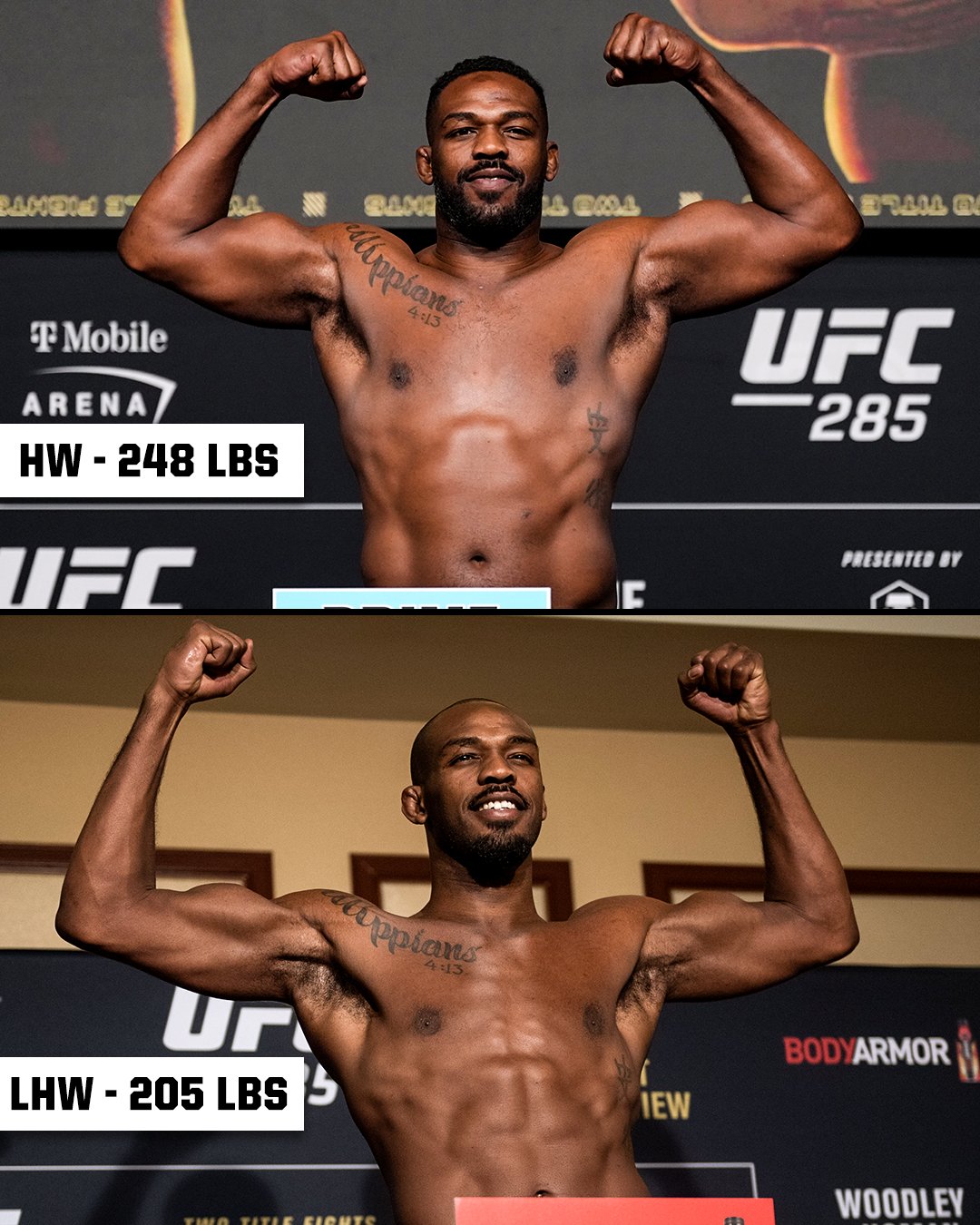 ESPN MMA on Twitter "JONES STILL FLEXING 💪 UFC285 https//t.co