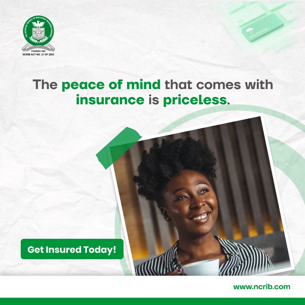 Get Insurance… Get peace of mind. #insuranceinnigeria #insurance #nigeria #nigeriainsurance #nigeriandigitalmarketer #globalbrand