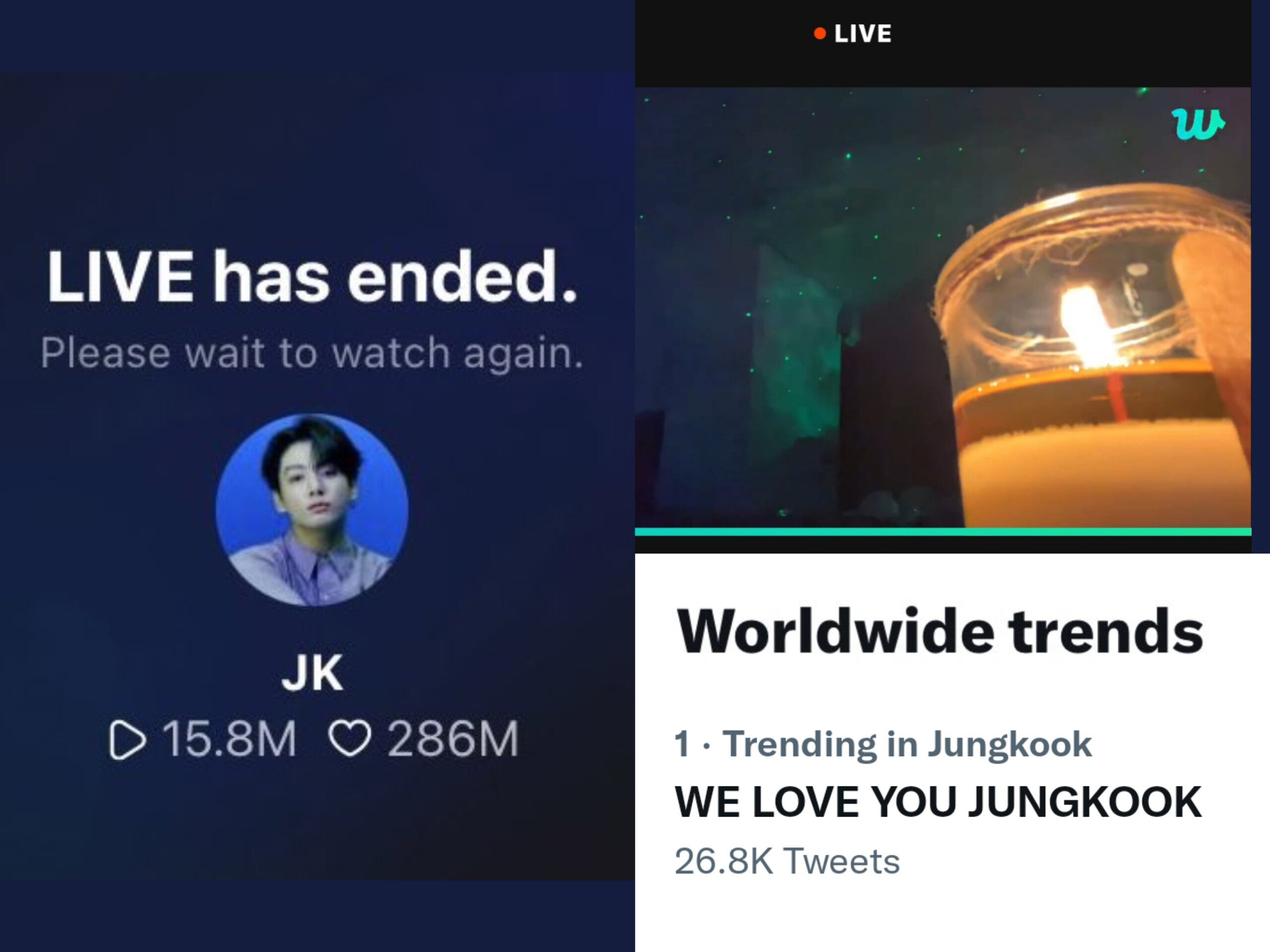 Jungkook SNS  on X: Jungkook's tumbler used in his Weverse Live