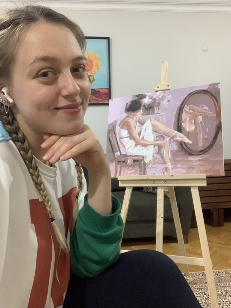 Bu kızı ben yaptım 🌸