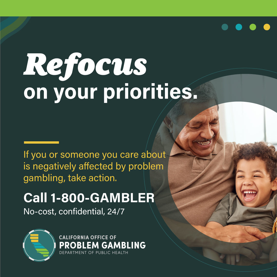 Don't let gambling get in the way of your life's priorities. #pgam2023