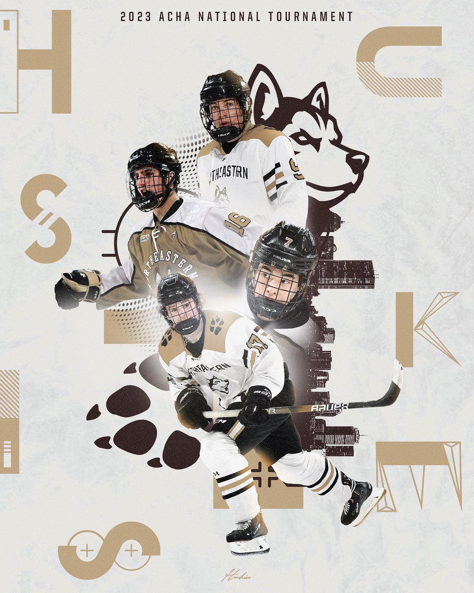 NU_ClubHockey's tweet photo. The stage is set. See you in Marlborough. #HouseoftheHusky https://t.co/t3KfQ0y7rY