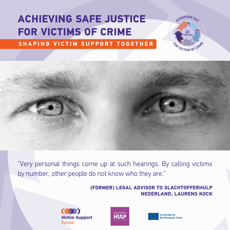 VictimSupportEU's tweet photo. In a recent sexual abuse case in 🇳🇱, several victims feared their #privacy was violated.
@Slachtofferhulp's legal advisor Laurens Kock explains the ways to ensure victims' privacy 👇
#EUVictimsRights #VictimSupportEU #SafeJustice #justice #VRD #ShapingVictimSupportTogether